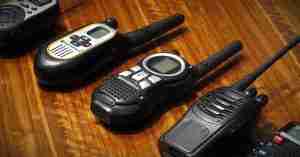 A selection of hunting walkie-talkie