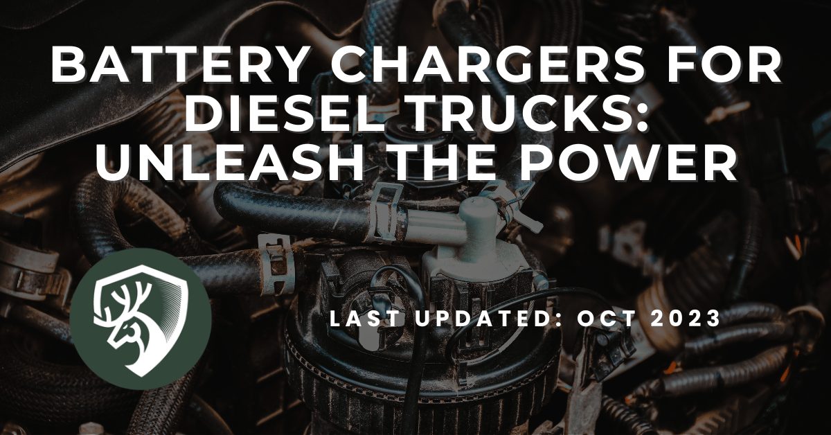 A guide for the battery chargers for diesel trucks