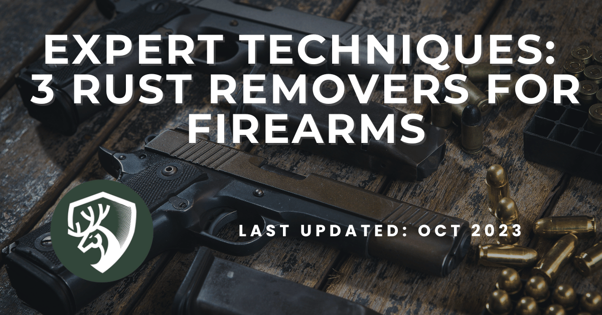 A guide for rust removers for firearms