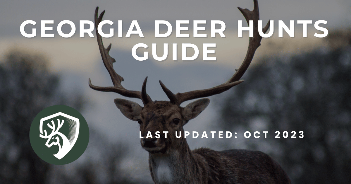 A guide for Georgia deer hunts