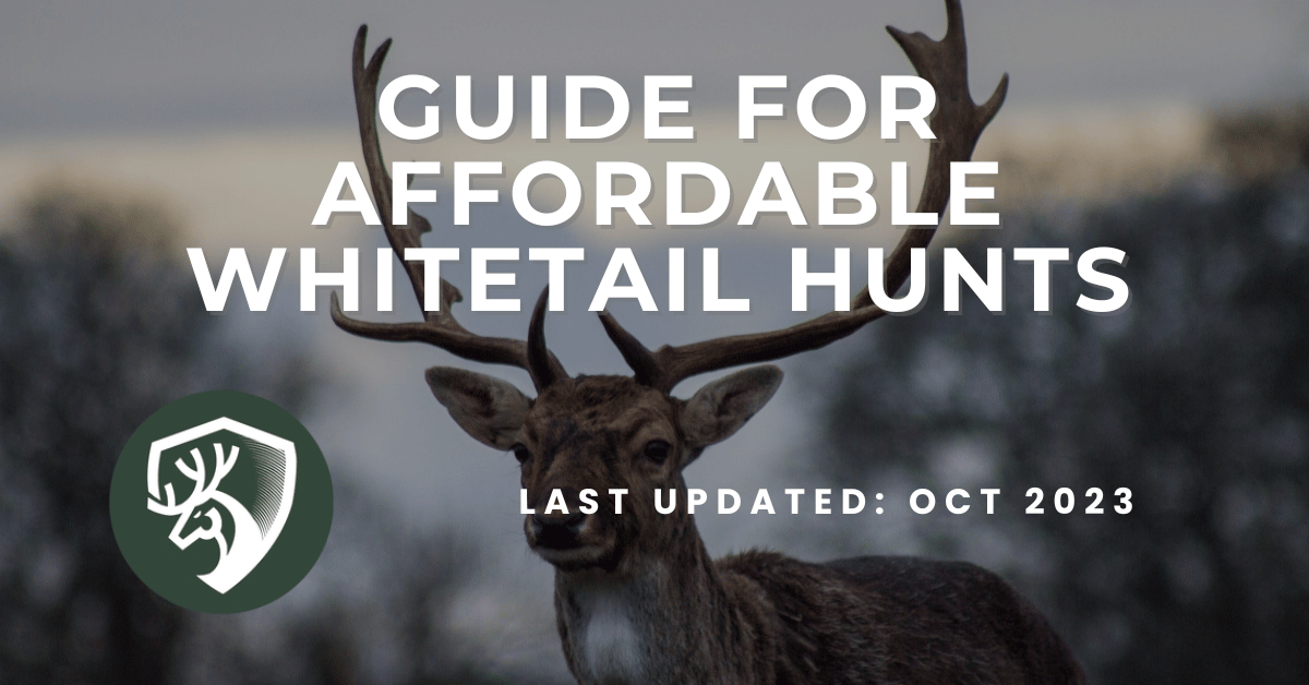 A 2023 guide for affordable whitetail hunts