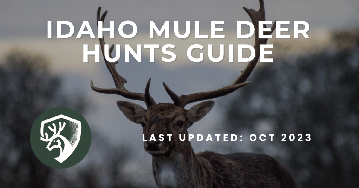 A hunting guide for Idaho Mule deer hunts