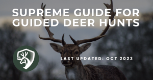 A 2023 guide for guided deer hunts in the United States