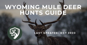 A hunting guide for Wyoming Mule deer hunts